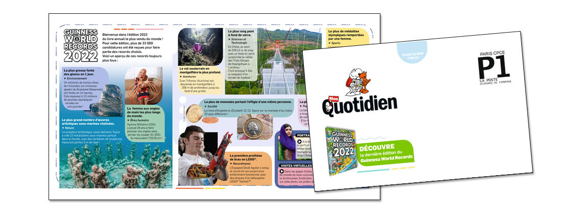 Mon Quotidien Hachette Pratique - Guinness World Records
